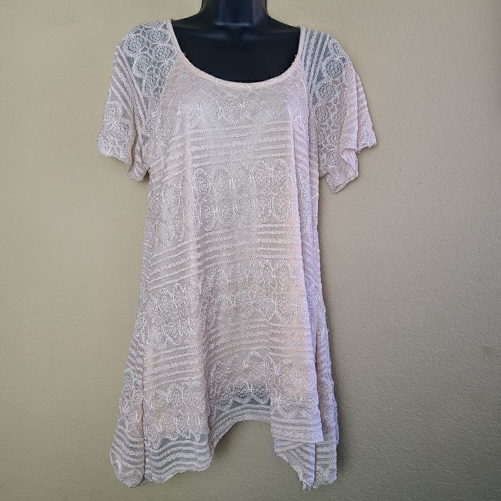Brittany Black Lace Top